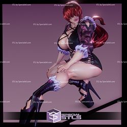 Shermie Pin Up 3D Model The King of Fighters