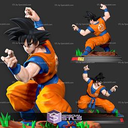 Son Goku STL Files Ready to fight