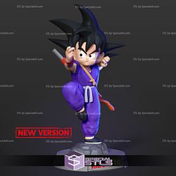 Teen Goku Purple Suit STL Files