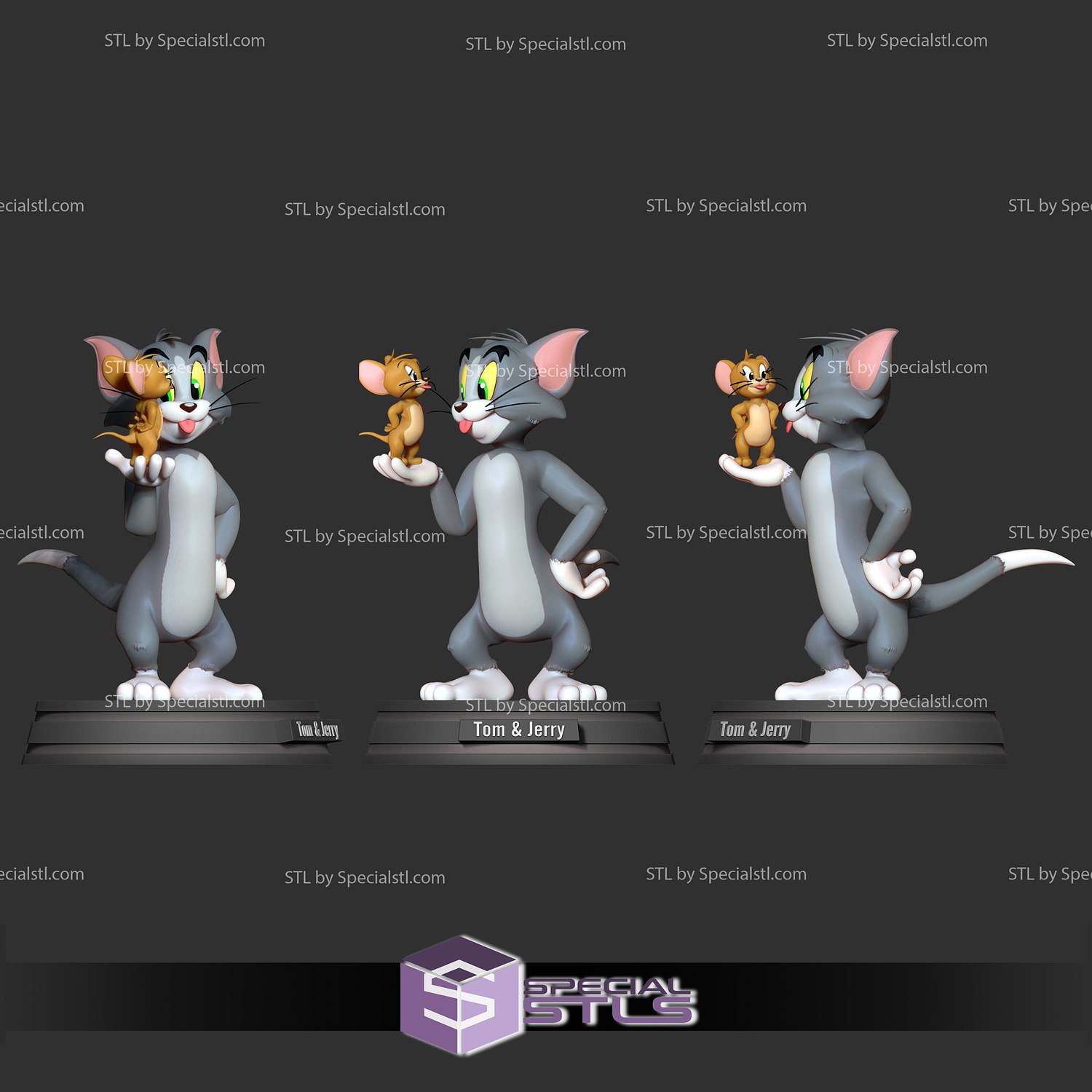 STL file Spike (tom and jerry) 🐕・3D printing template to download・Cults