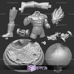 Vegeta Gym 3D Print Dragonball