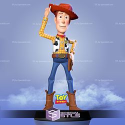 Woody Toy Story Standing 3D Printable Ready to Print