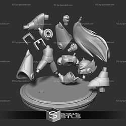 Zero Mega Man Basic Pose 3D Printing Figurine