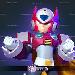 Zero Mega Man Basic Pose 3D Printing Figurine