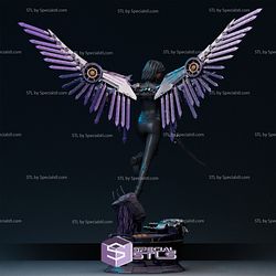 Alita Battle Wing Angel STL Files 3D Model