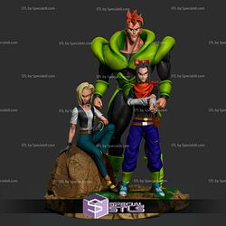 Android 16 17 and 18 3D Printable