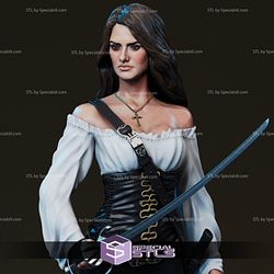 Angelica Teach 3D Model Pirates of the Caribbean