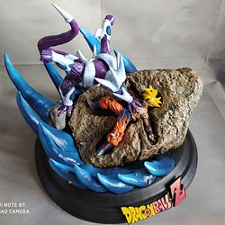 Cooler and Goku Diorama