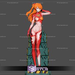 Asuka Langley NSFW Suit Ready to 3D Print 3D Model