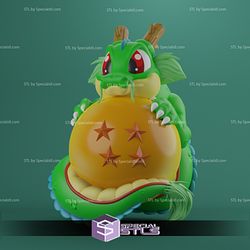 Baby Shenron Drgonball STL Files 3D Model