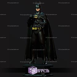 Batman 1989 Michael Keaton Basic Pose Ready to 3D Print