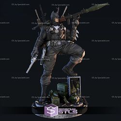 Batman Grim Knight Various Weapon STL Files 3D Model