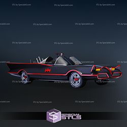 Batmobile 1966 STL Files 3D Print