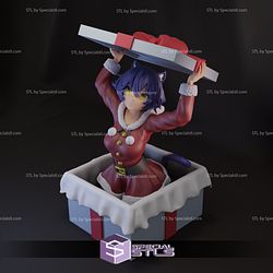 Catgirl in the Box Ready to 3D Print
