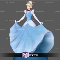 Cinderella Disney Basic Ready to 3D Print