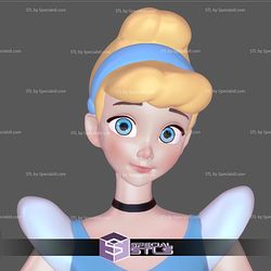 Cinderella Disney Basic Ready to 3D Print