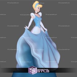 Cinderella Disney Basic Ready to 3D Print