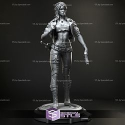 Ciri Cyberpunk Sexy STL Files 3D Model
