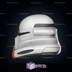 Cosplay STL Files Airborne Clone Trooper Helmet Wearable 3D Print