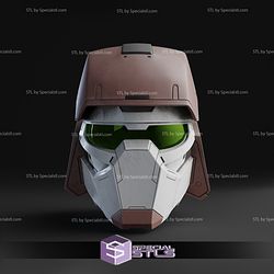 Cosplay STL Files Galactic Spartan Mashup Helmet