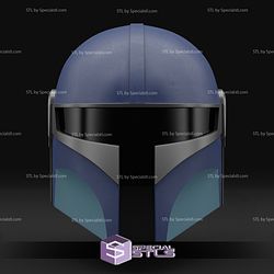 Cosplay STL Files Mandalorian Child Helmet Wearable 3D Print