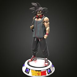 Goku Sport Suit Fanart