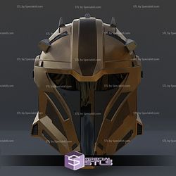 Cosplay STL Files The Armorer Spartan Mashup helmet Wearable 3D Print