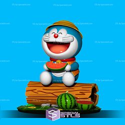 Doraemon Waterlemon STL Files 3D Model