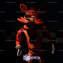 Five Nights at Freddy Foxy Ready to 3D Print