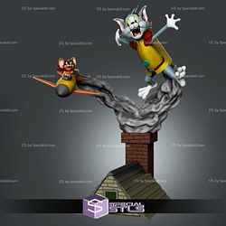 Flying Tom and Jerry STL Files