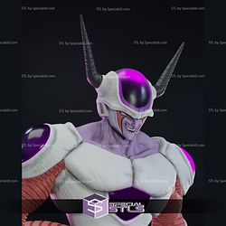 Frieza Second Form Standing Ready to 3D Print