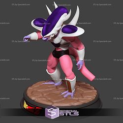 Frieza Third Form Standing Ready to 3D Print 3D Model