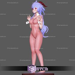 Ganyu Genshin Impact Bunny Girl Ready to 3D Print 3D Model