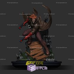 Grifter from Wildcats DC Heroes Ready to 3D Print
