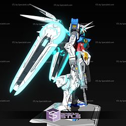 G-Self Gundam Ready to 3D Print 3D Model