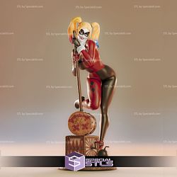 Harley Quinn Classic Suit Clown Ready to 3D Print