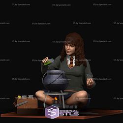 Hermione Granger making Poison STL Files