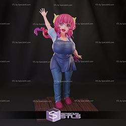 Ilulu Kobayashi-san Chi no Maid Dragon 3D Model