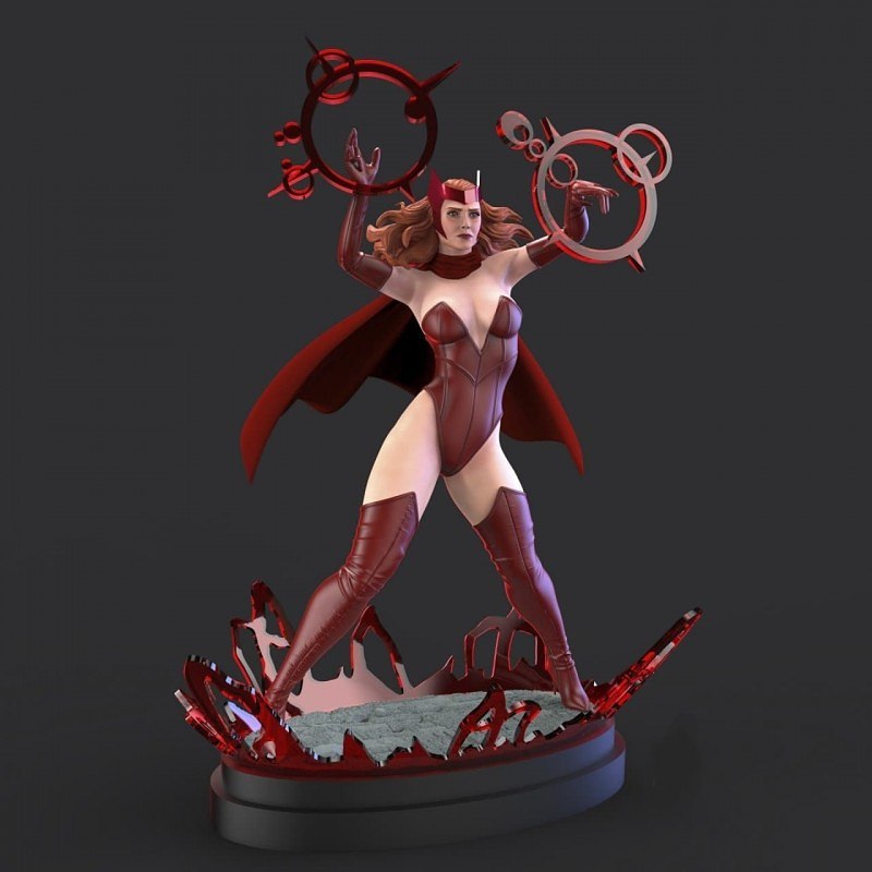 Scarlet Witch Classic Pose 3 from Marvel