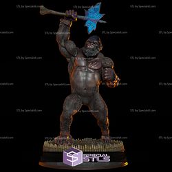 King Kong Unchained Ready to 3D Print