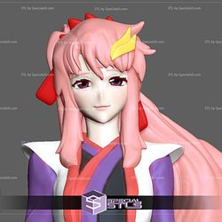 Lacus Clyne Gundam SEED Ready to 3D Print 3D Model