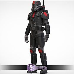 Cosplay STL Files Imperial Trooper Full Suit Wearable 3D Print