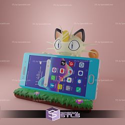 Meowth Pokemon Phone Stand STL Files