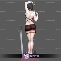 Mikasa Sexy NSFW Basic Pose Ready to 3D Print