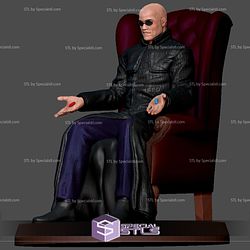 Morpheus on Sofa Matrix V2 Ready to 3D Print