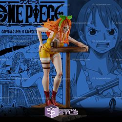 Nami One Piece Bar Table STL Files