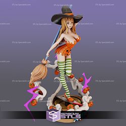 Nami One Piece Halloween Suit Ready to 3D Print