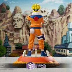 Naruto Uzumaki Basic Pose Ready to 3D Print