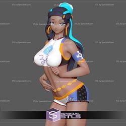 Nessa Naked NSFW Ready to 3D Print Pokemon