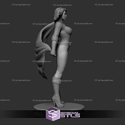Power Girl Basic Pose STL Files